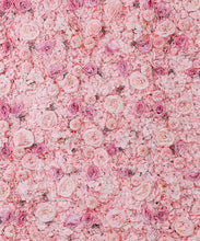 Load image into Gallery viewer, Pink Rose Flower Wall Panel, 16x24" Floral Backdrop