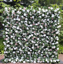 Load image into Gallery viewer, 3D Flower Wall Panel: Pink Floral Wedding Photo Backdrop