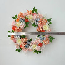 Load image into Gallery viewer, Faux Floral Front Door Wreath, Realistic Holiday Home Decor