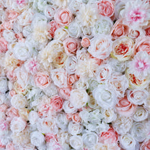 Load image into Gallery viewer, 3D Floral Wall Panel, Silk Flower Backdrop, Wedding Photo Booth