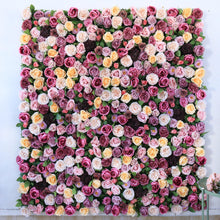 Load image into Gallery viewer, 3D Silk Flower Wall Panel, Wedding Backdrop, Event Decor