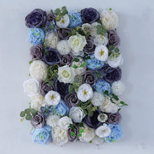 Load image into Gallery viewer, 3D Floral Wall Panel, Misty Morning Wedding Backdrop, 16x24"