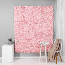 Load image into Gallery viewer, Baby Pink 3D Flower Wall Panel - Wedding, Party Backdrop