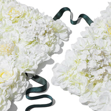 Load image into Gallery viewer, 3D Cream White Flower Wall Panel, Wedding Backdrop (16x24 inches)
