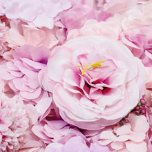 Load image into Gallery viewer, 3D Lilac Flower Wall Panel, Silk Floral Photo Backdrop