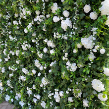 Load image into Gallery viewer, Wedding Flower Wall Backdrop, Bridal Artificial Floral Wall Roll Up for Ceremony Photo Booth | 50% Return Refund Option