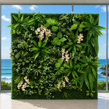 Load image into Gallery viewer, Wedding Flower Wall Backdrop Greenery Roll Up Floral Wall for Ceremony Photo Booth | 50% Return Refund Option