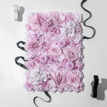 Load image into Gallery viewer, US Seller! Dusty Rose Flower Wall 3D Artificial Flower Panel Home Shop Party Holiday Wall Decor Photo Backdrop Setting Floral Wall
