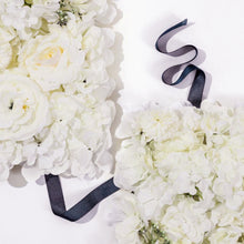 Load image into Gallery viewer, US Seller! Cream White II Flower Wall 3D Artificial Flower Panel Home Shop Party Wall Decor Photo Backdrop Setting Floral Wall
