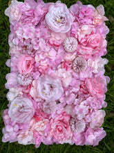 Load image into Gallery viewer, US Seller!  Bubblegum Pop Flower Wall 3-D Artificial Flower Panel Home Shop Party Wall Decor Photo Backdrop Setting Floral Wall
