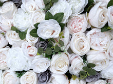 Load image into Gallery viewer, US Seller! Flower Wall 3-D Artificial Flower Panel Home Shop Party Holiday Wall Decor Photo Backdrop Wedding Floral Arrangement 13
