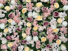 Load image into Gallery viewer, US Seller! City of Angels Flower Wall 3D Artificial Fake Flower Panel Home Shop Party Wall Decor Photo Backdrop Floral Arrangement
