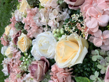 Load image into Gallery viewer, US Seller! City of Angels Flower Wall 3D Artificial Fake Flower Panel Home Shop Party Wall Decor Photo Backdrop Floral Arrangement
