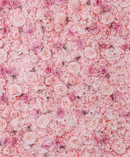 Load image into Gallery viewer, US Seller! Candy Pink II Flower Wall 3-D Artificial Flower Panel Home Shop Party  Wall Decor Photo Backdrop Setting Floral Wall
