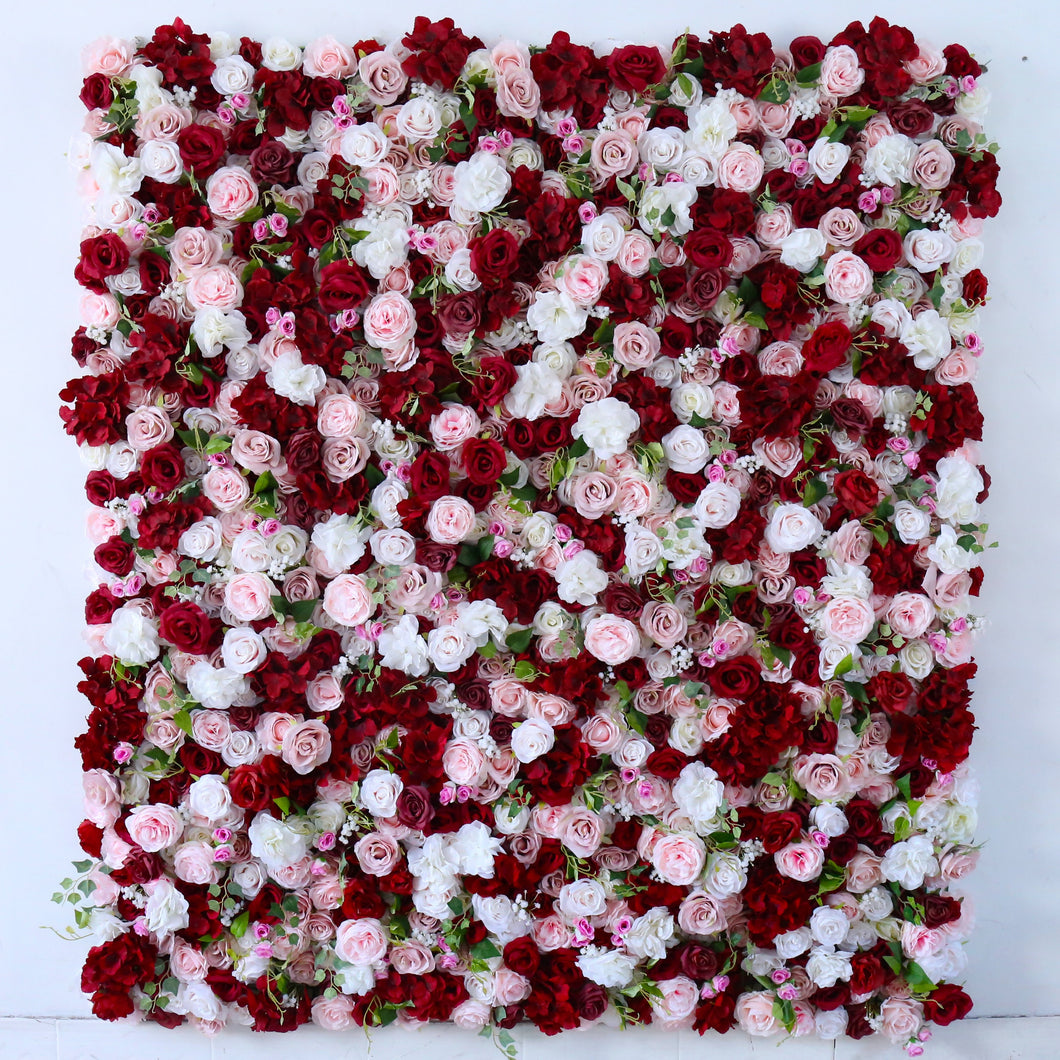 Big Sale 30% OFF!!! Flower Wall 3-D Artificial Flower Panel Home Shop Party Holiday Wall Décor Photo Backdrop Wedding Arrangement 21