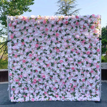 Load image into Gallery viewer, US Seller! Paris Love 3D Roll Up Flower Wall On Cloth Fabric Wedding Party Photo Backdrop Bridal Shower Top Quality Easy Assemble #08
