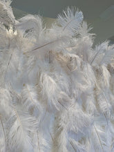 Load image into Gallery viewer, Big Sale 40% OFF!Real Ostrich Feather 3D Roll Up Flower Wall On Cloth Fabric Wedding Party Photo Backdrop Top Quality Easy Quick Assemble 16
