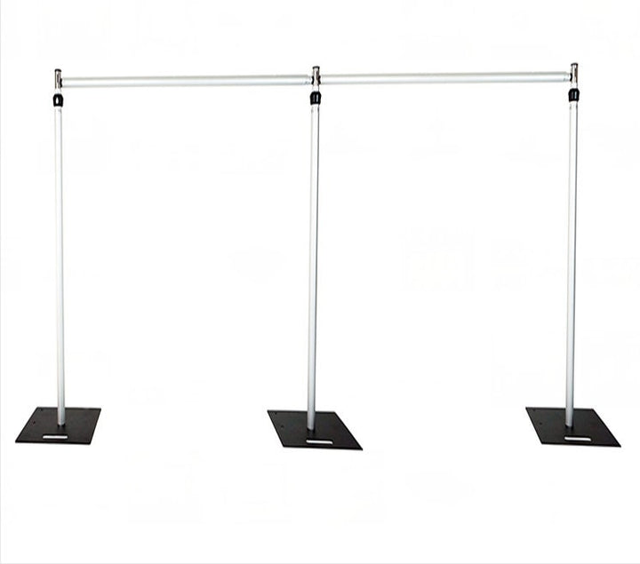 Adjustable Backdrop Stand: Heavy Duty 7-12ft Wedding Photo Booth