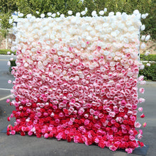 Load image into Gallery viewer, Dual Oriented 5D Roll-Up Flower Wall Backdrop 31
