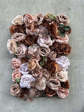 Load image into Gallery viewer, US Seller! CoffeeBrown Flower Wall Decor 3-D Artificial Pink Floral Panel Home Shop Party Photo Backdrop Setting Arrangement 37
