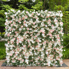 Load image into Gallery viewer, 30+Choices 8x8ft Flower Roll Up Wall on Fabric Top Quality Shipping Included Lowest Rental Fee: 420 Dollars for 3 Days! Contact Us Now!
