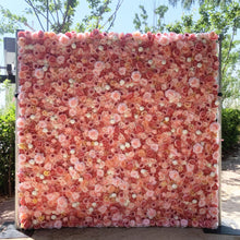 Load image into Gallery viewer, 30+Choices 8x8ft Roll Up Flower Wall on Fabric Top Quality Shipping Included Lowest Rental Fee: 420 Dollars for 3 Days! Contact Us Now!#2
