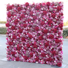 Load image into Gallery viewer, Purple Garden 5D Roll-Up Flower Wall Backdrop N8835
