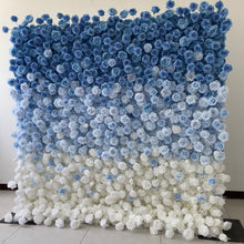 Load image into Gallery viewer, US Seller! Dual Oriented 5D Roll Up Flower Wall On Cloth Fabric Wedding Party Photo Backdrop Best Quality Easy Quick Assemble#36
