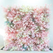 Load image into Gallery viewer, US Seller! 5D Coral Garden Roll Up Flower Wall On Cloth Fabric Wedding Party Photo Backdrop Top Quality N8837
