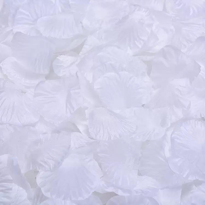 1000 Pcs White Silk Rose Petals, Artificial Petals, Wedding Mix & Match Rose Petals, Aisle Runner Petals, Flower Girl Toss, Rose Petals