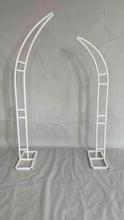Load image into Gallery viewer, Flower Wall Backdrop [Garden Muse Mixed Floral Pillar Pair] for Ceremony &amp; Photo Booth
