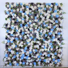 Load image into Gallery viewer, 3D Floral Wall Panel, Misty Morning Wedding Backdrop, 16x24"
