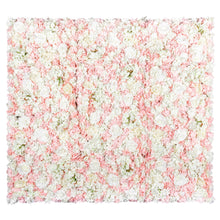 Load image into Gallery viewer, Light Pink 3D Flower Wall Panel: Artificial Floral Wedding Backdrop
