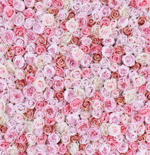 Load image into Gallery viewer, 3D Pink Rose Flower Wall Panel: Party Photo Backdrop 6607
