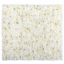 Load image into Gallery viewer, 3D Cream White Flower Wall Panel, Wedding Backdrop (16x24 inches)
