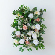 Load image into Gallery viewer, 3D Flower Wall Panel: Pink Floral Wedding Photo Backdrop
