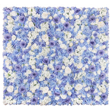 Load image into Gallery viewer, Periwinkle Blue 3D Flower Wall Panel - Wedding, Party Backdrop
