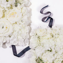 Load image into Gallery viewer, 3D Cream White Flower Wall Panel, Wedding Backdrop (16x24 inches)
