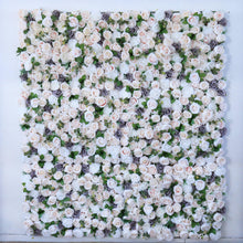 Load image into Gallery viewer, 3D Artificial Flower Wall Panel Wall Decor Floral Backdrop for Wedding and Party

