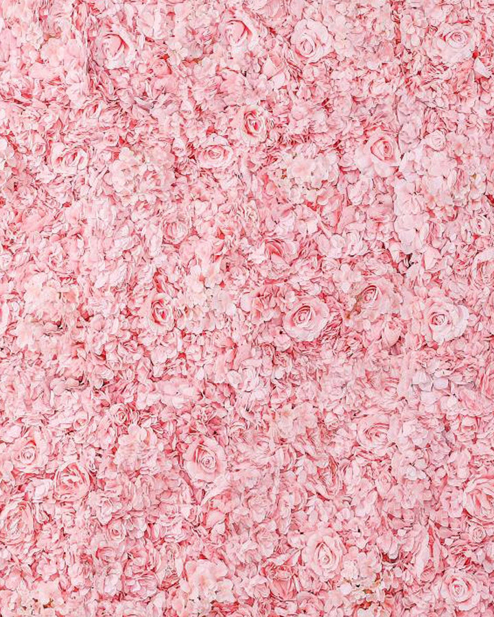 Baby Pink 3D Flower Wall Panel - Wedding, Party Backdrop