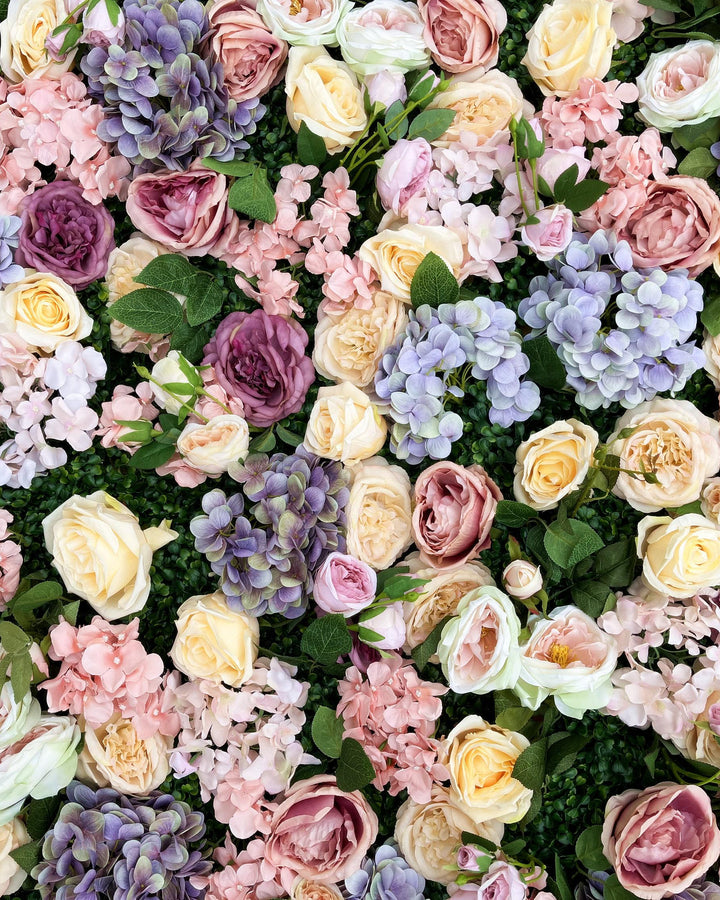 3D Artificial Flower Wall Panel, Wedding Photo Booth Backdrop