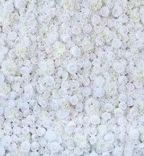 Load image into Gallery viewer, 3D Snow White Flower Wall Panel, Wedding Backdrop, Photo Booth Decor
