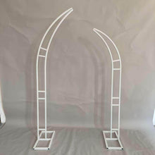 Load image into Gallery viewer, Flower Wall Backdrop [Garden Muse Mixed Floral Pillar Pair] for Ceremony &amp; Photo Booth
