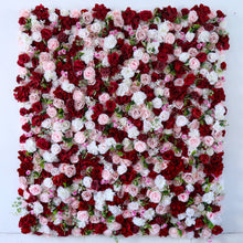 Load image into Gallery viewer, 3D Silk Flower Wall Panel, Wedding Photo Booth Backdrop

