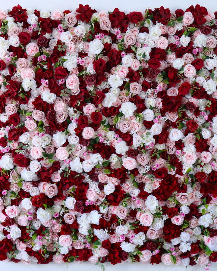 3D Silk Flower Wall Panel, Wedding Photo Booth Backdrop