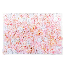 Load image into Gallery viewer, Handmade Flower Wall Decor with Custom Name Sign - Baby Girl Nursery Art (23"x28")
