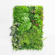 Load image into Gallery viewer, Monstera Artificial Greenery Wall: Tropical Rainforest Backdrop
