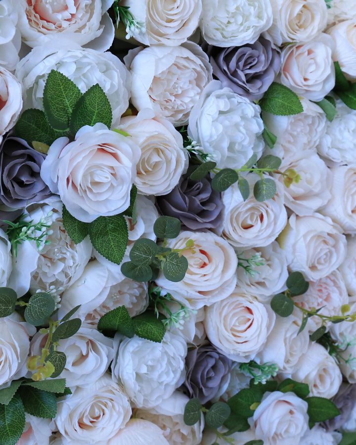 3D Artificial Flower Wall Panel Wall Decor Floral Backdrop for Wedding and Party