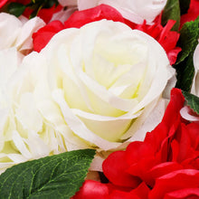 Load image into Gallery viewer, 3D Artificial Flower Wall Panel Wall Decor Floral Backdrop for Wedding Party and Home
