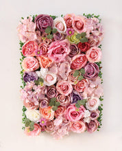 Load image into Gallery viewer, 3D Rose Flower Wall Panel, Wedding Backdrop, 16x24"
